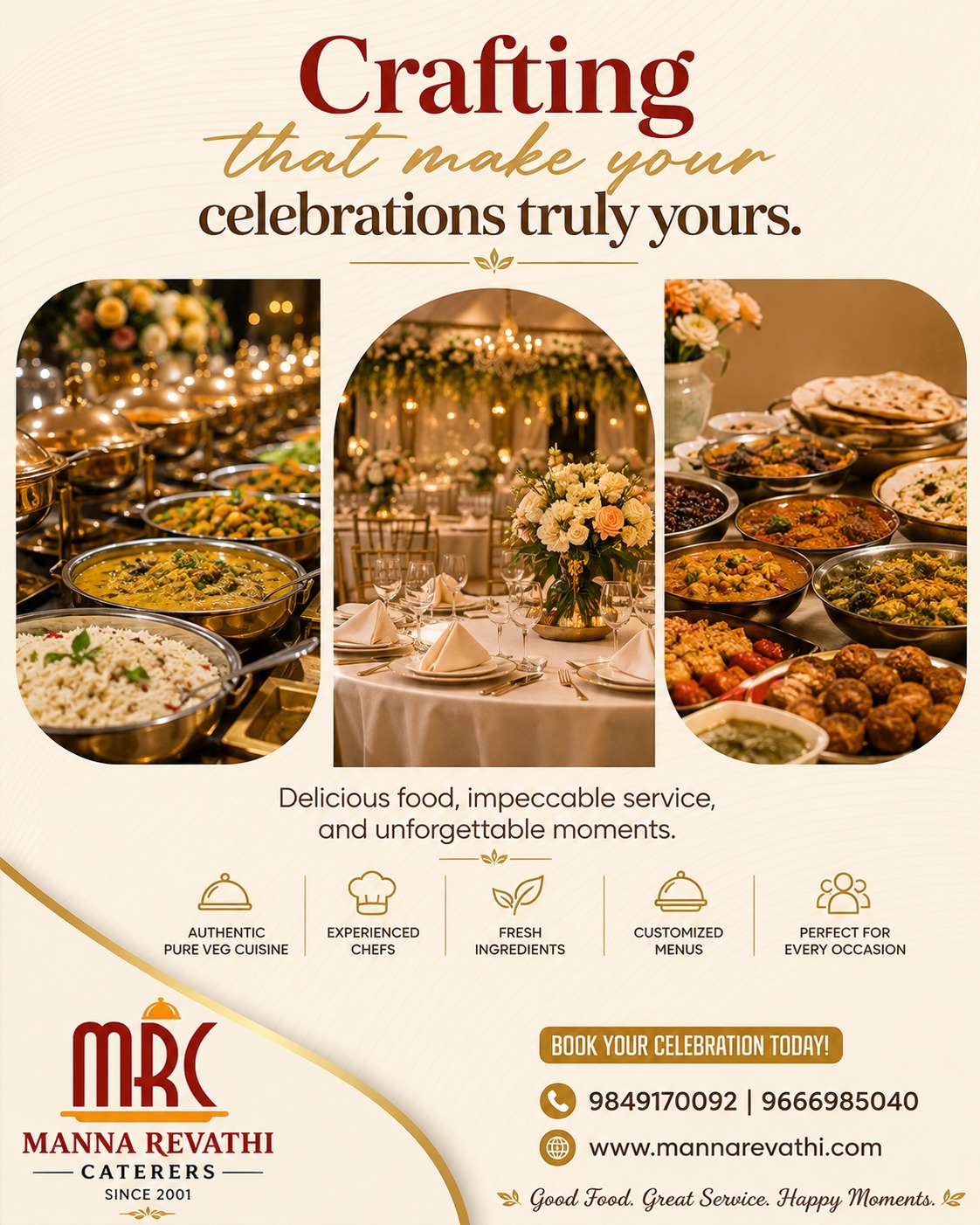 South Indian Vegetarian Catering for Weddings and Family Celebrations